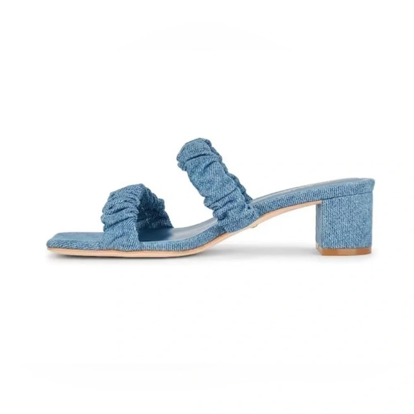 RAYE Women’s Blue Denim Posh Sandal Size 8 - Picture 6 of 14